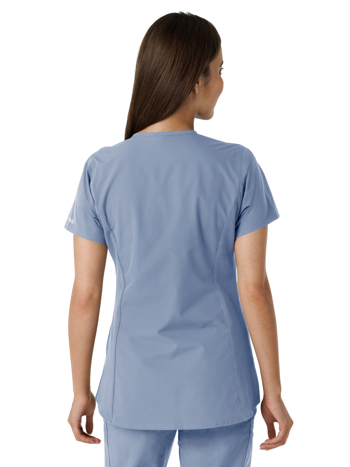 Carhartt Scrubs - Force Essentials Women's Notch Neck Tunic Knit Panel Top 49
