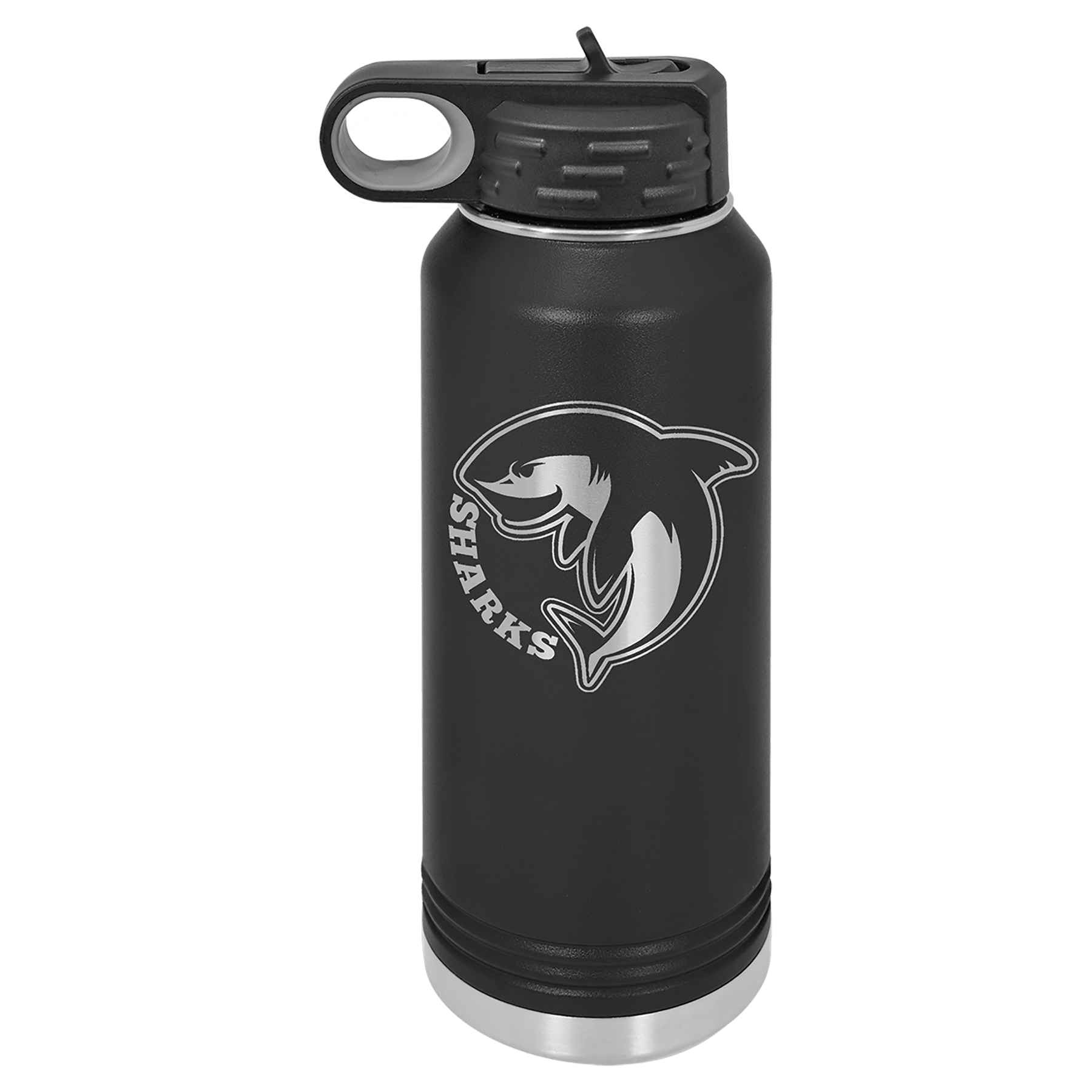 Polar Camel 32 oz. Black Water Bottle 1