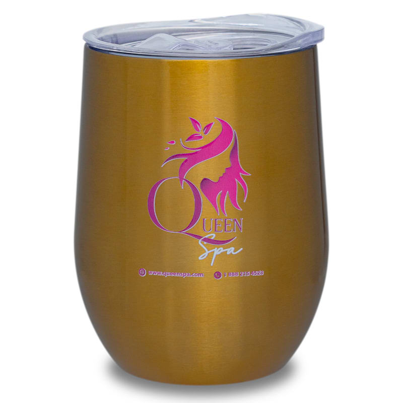 12 Oz. Custom Stainless Steel Wine Tumblers 18