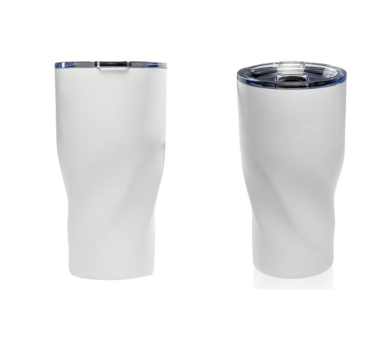 Wavey Stainless Steel Travel Tumbler, 20 oz. 5