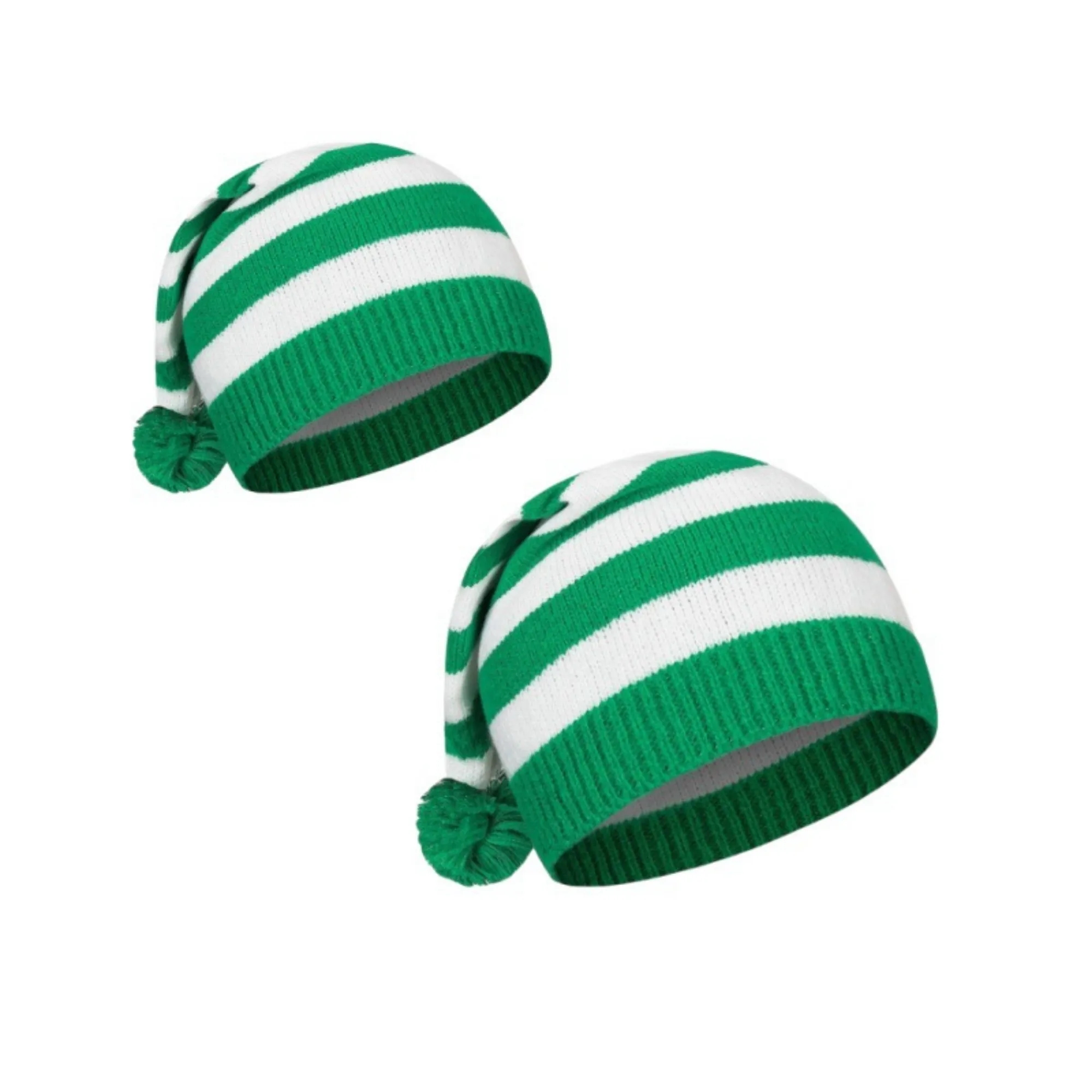 Christmas Beanie Knit Hat Holiday Hat 11