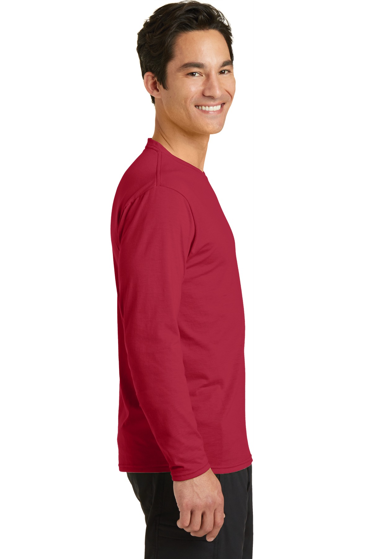 Port & Company® Long Sleeve Performance Blend Tee 65