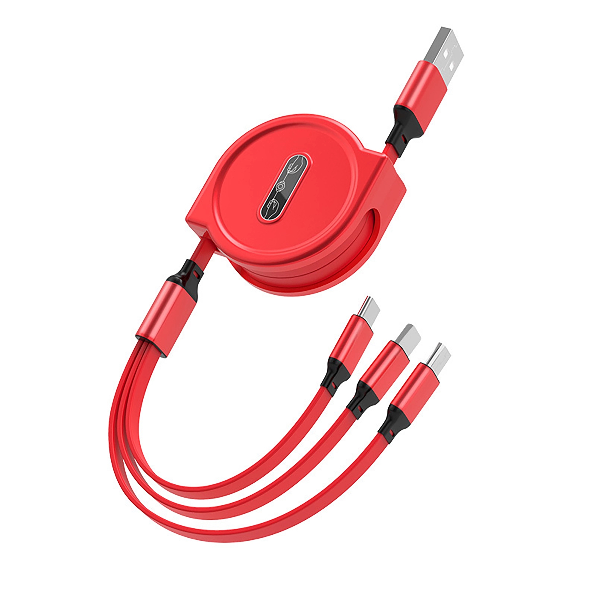 3 in 1 Retractable Charging Cord Cable 6