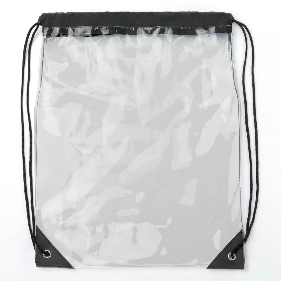 ClearPass Drawstring Bag w/ Hook Closure 3