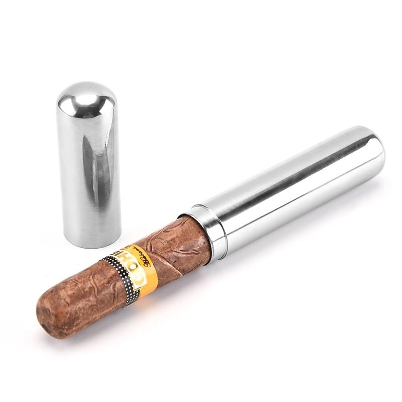 Stainless Steel Cigar Tube 5