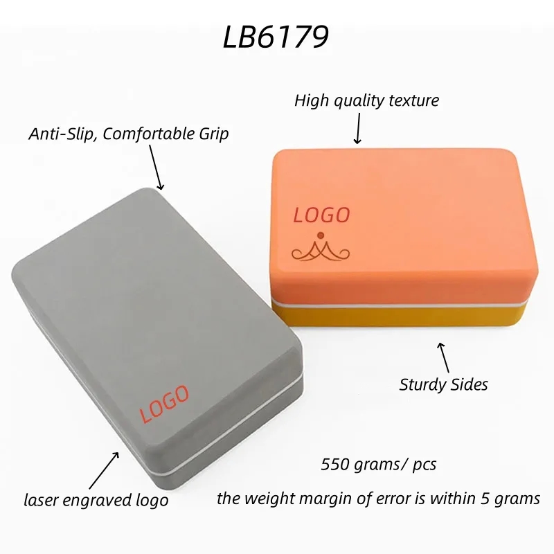 550 Grams Extra Large Yoga Block High Density Best Quality 4