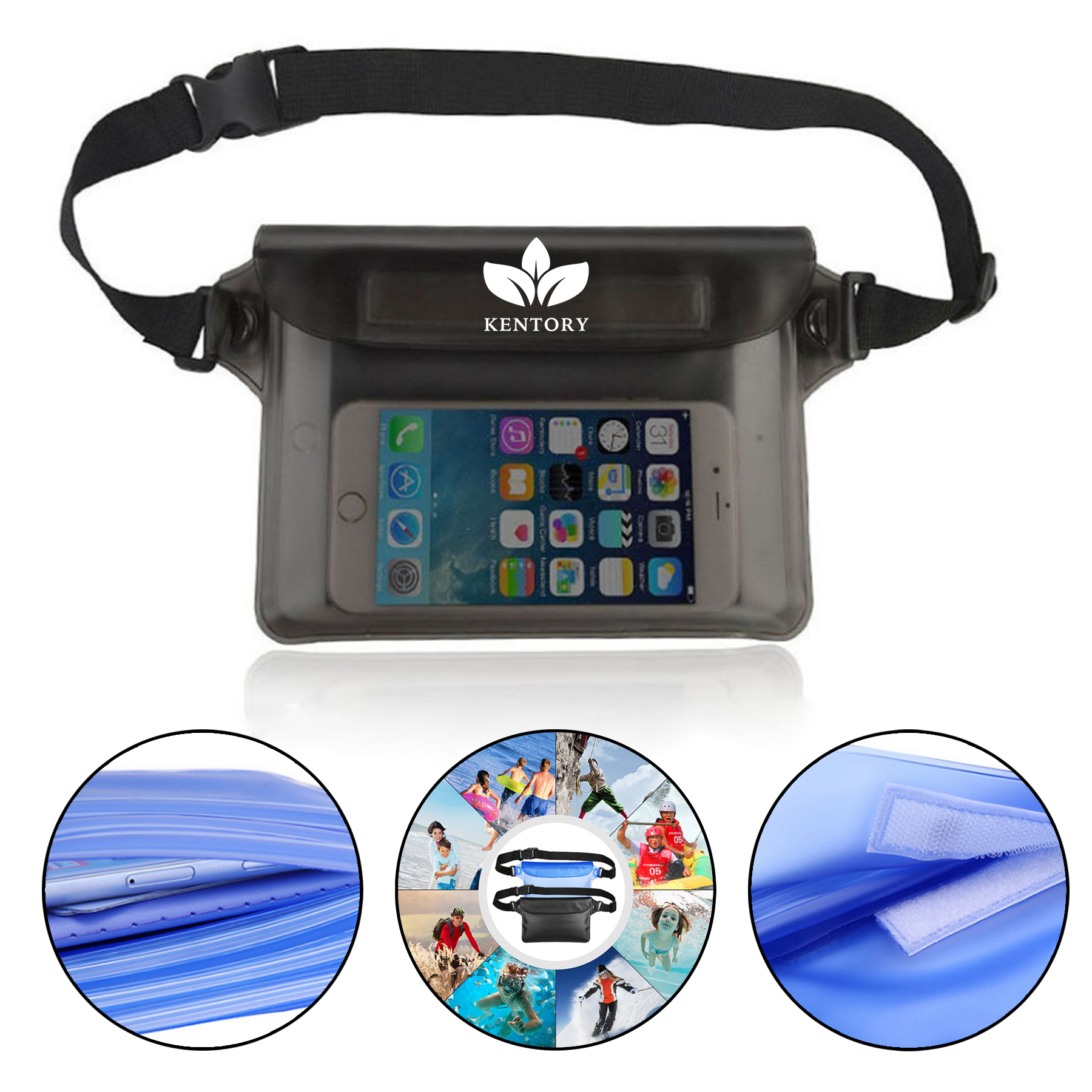 Waterproof Pouches With Waist Strap 2