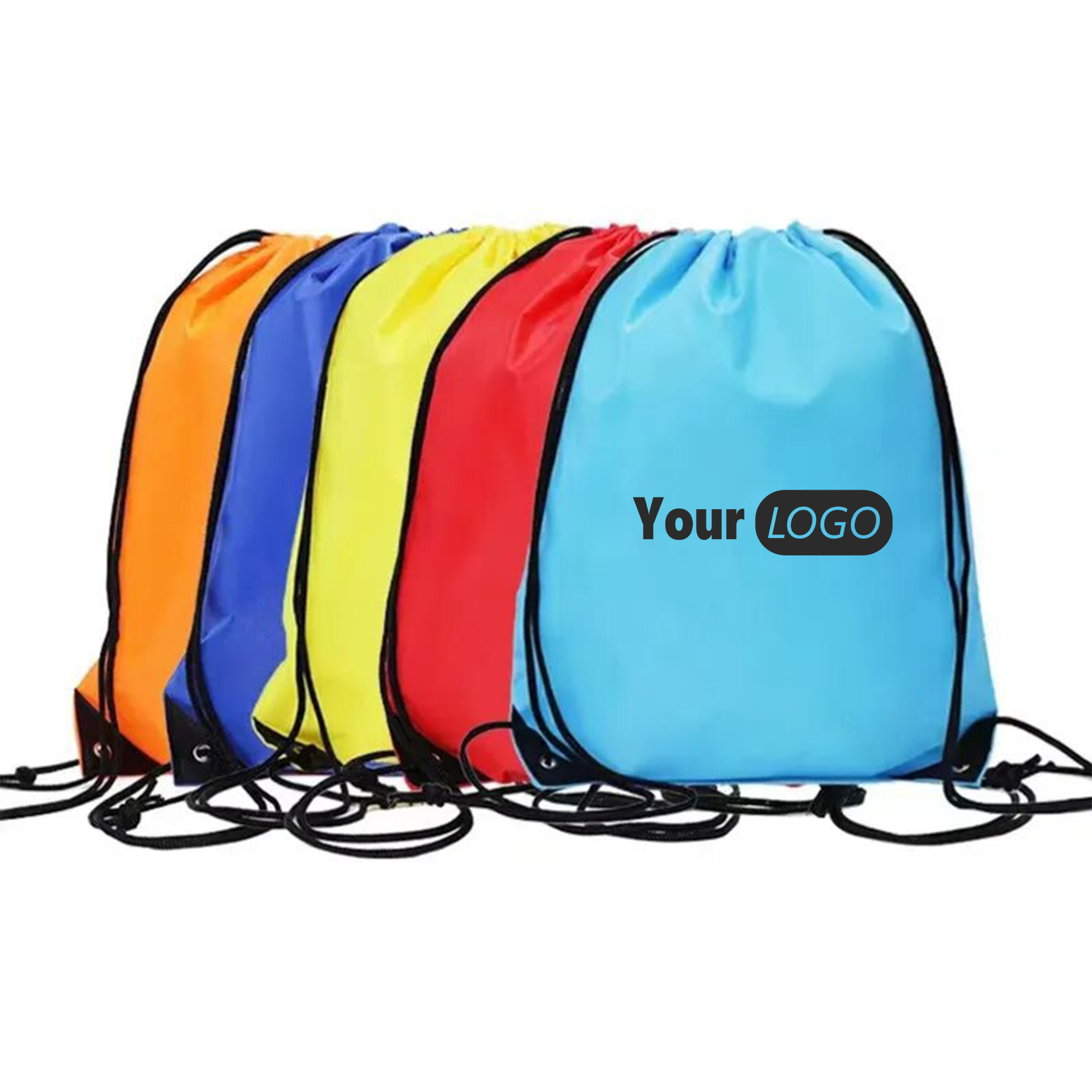 Oxford Logo-Ready Drawstring Backpack 2