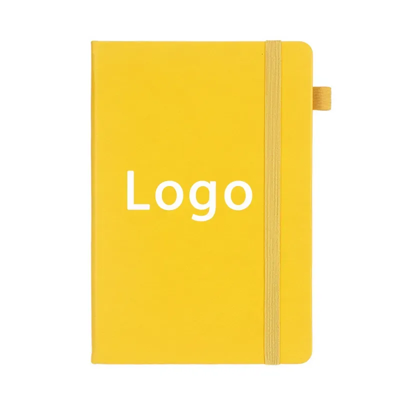 A5 Thick Hardcover Notebook with Banded 5