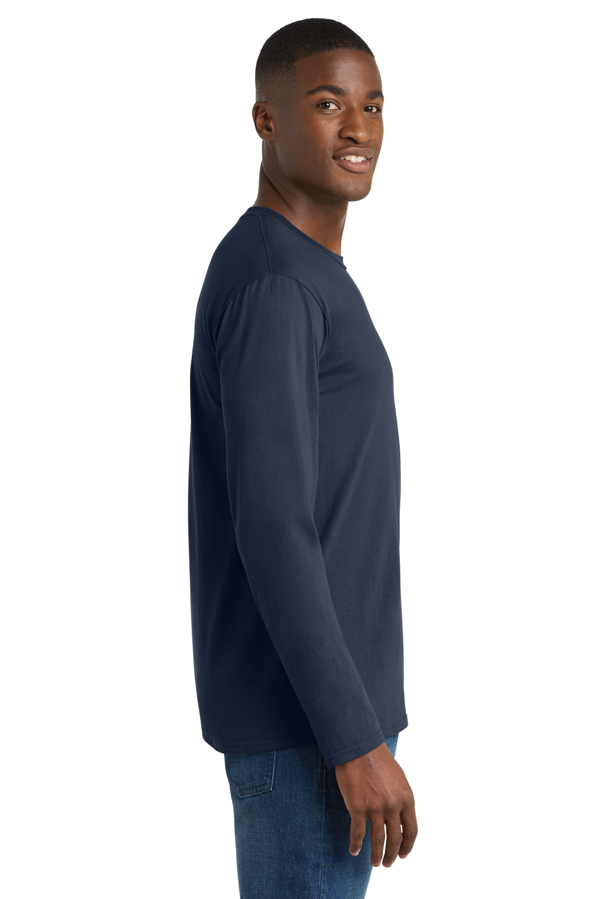 Port & Co Long Sleeve Fan Favorite Tee. PC450LS 48
