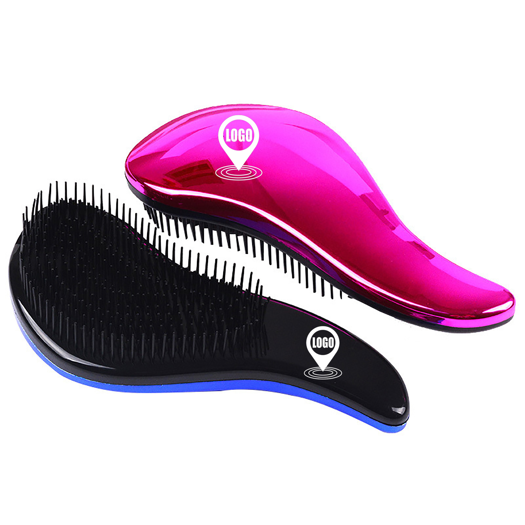 ABS Plastic Comb Massage Brush 2