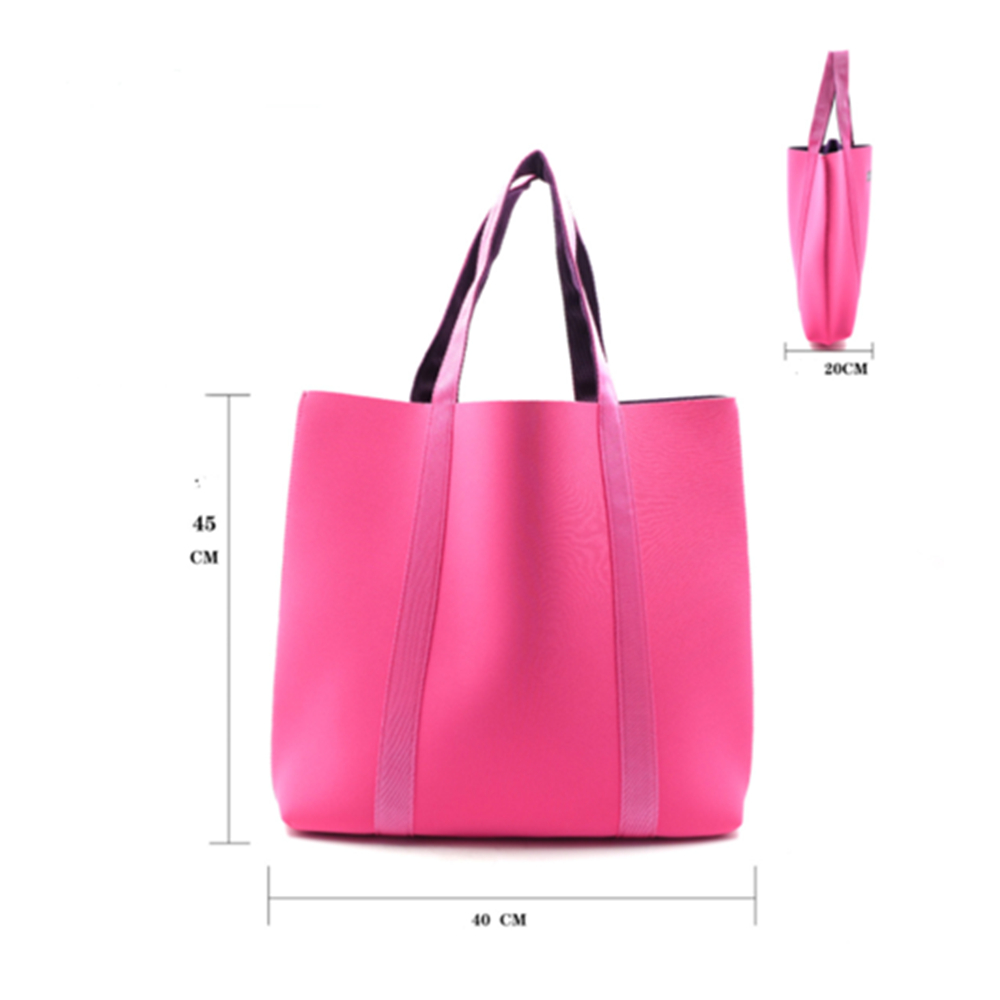 Neoprene Tote Bag With Mini Bag 2