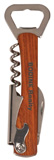 5 1/4" Wooden Bottle Opener & Wine Corkscrew 2