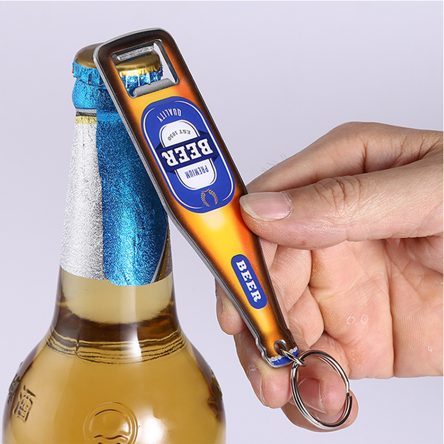 Personalized custom pattern bottle opener 2
