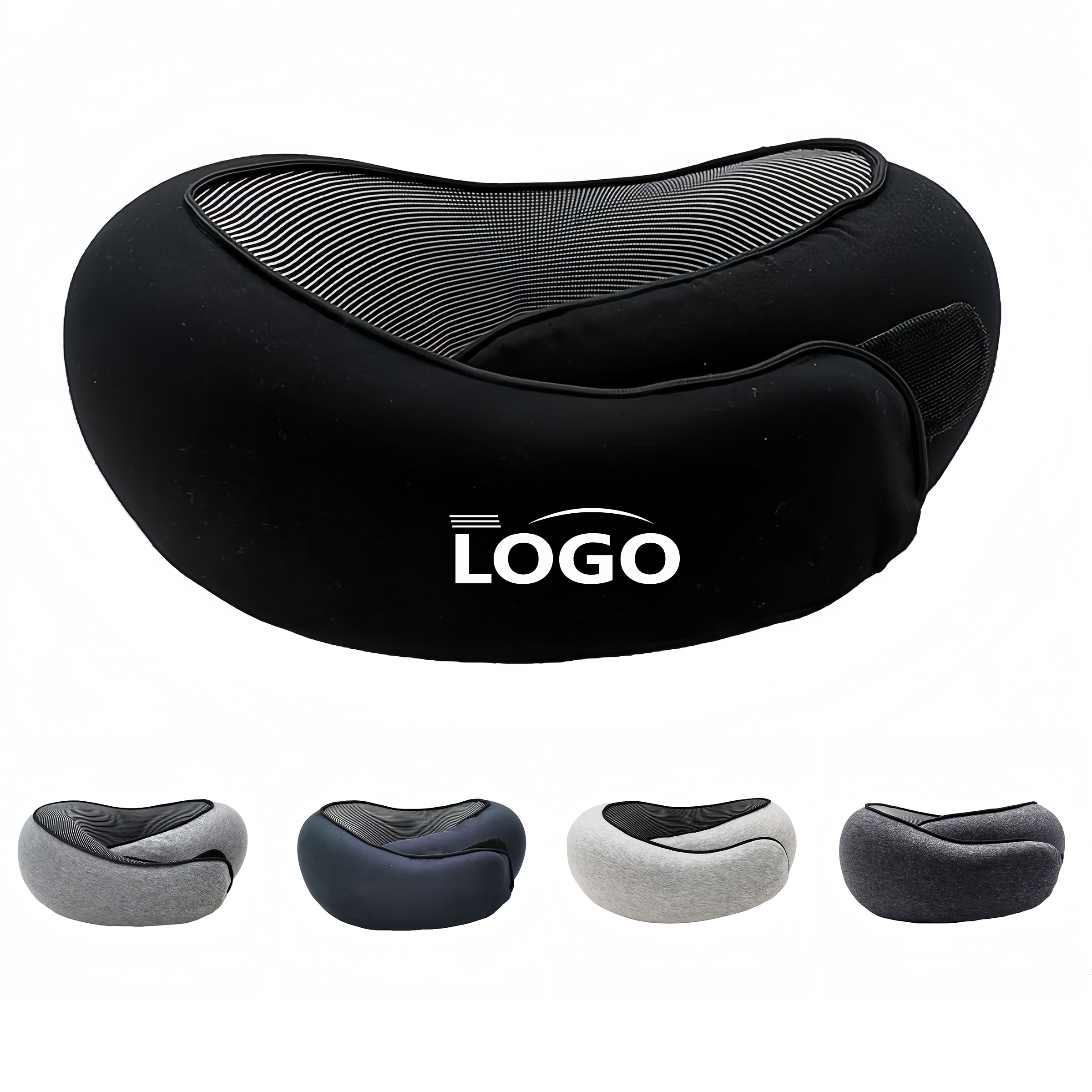 Portable Memory Foam Travel Pillow ?C Ergonomic Support 4