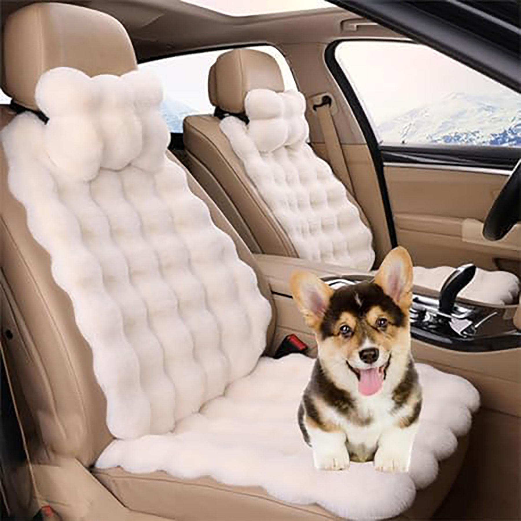 Plush Car Seat 7