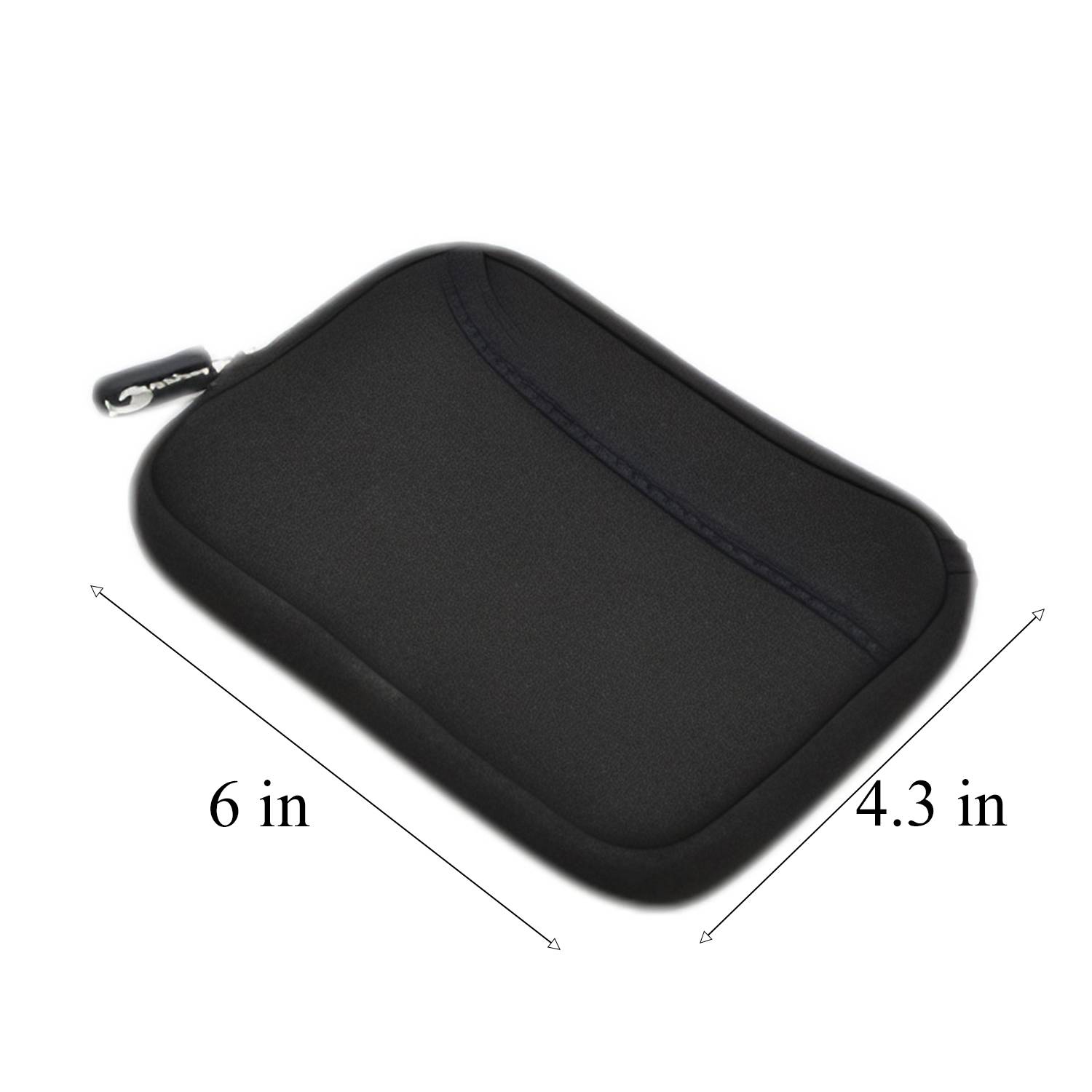Waterproof Shockproof Neoprene Pouch for Tech Accessories 3