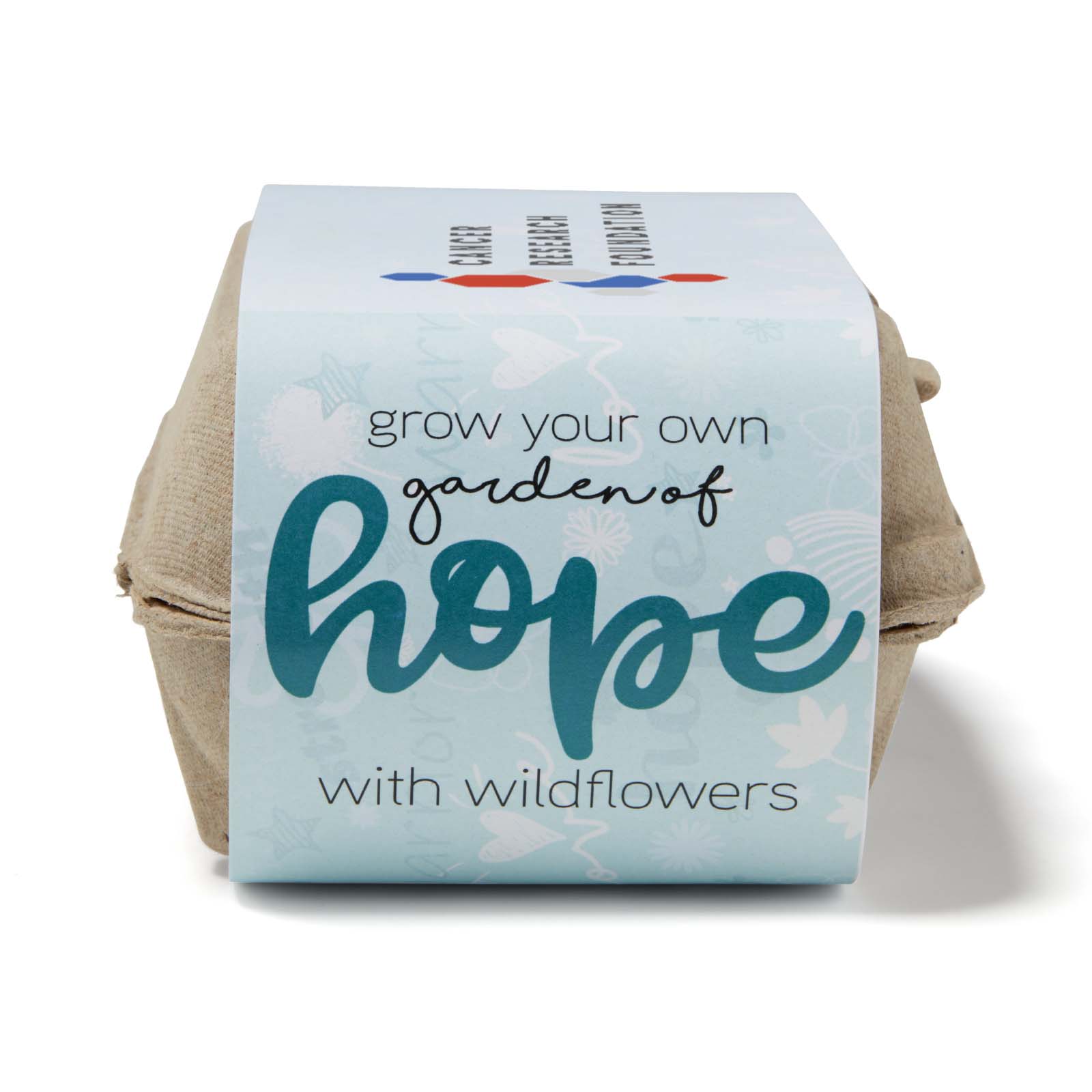 Teal Grow Your Own Garden of Hope Planter Kit 7