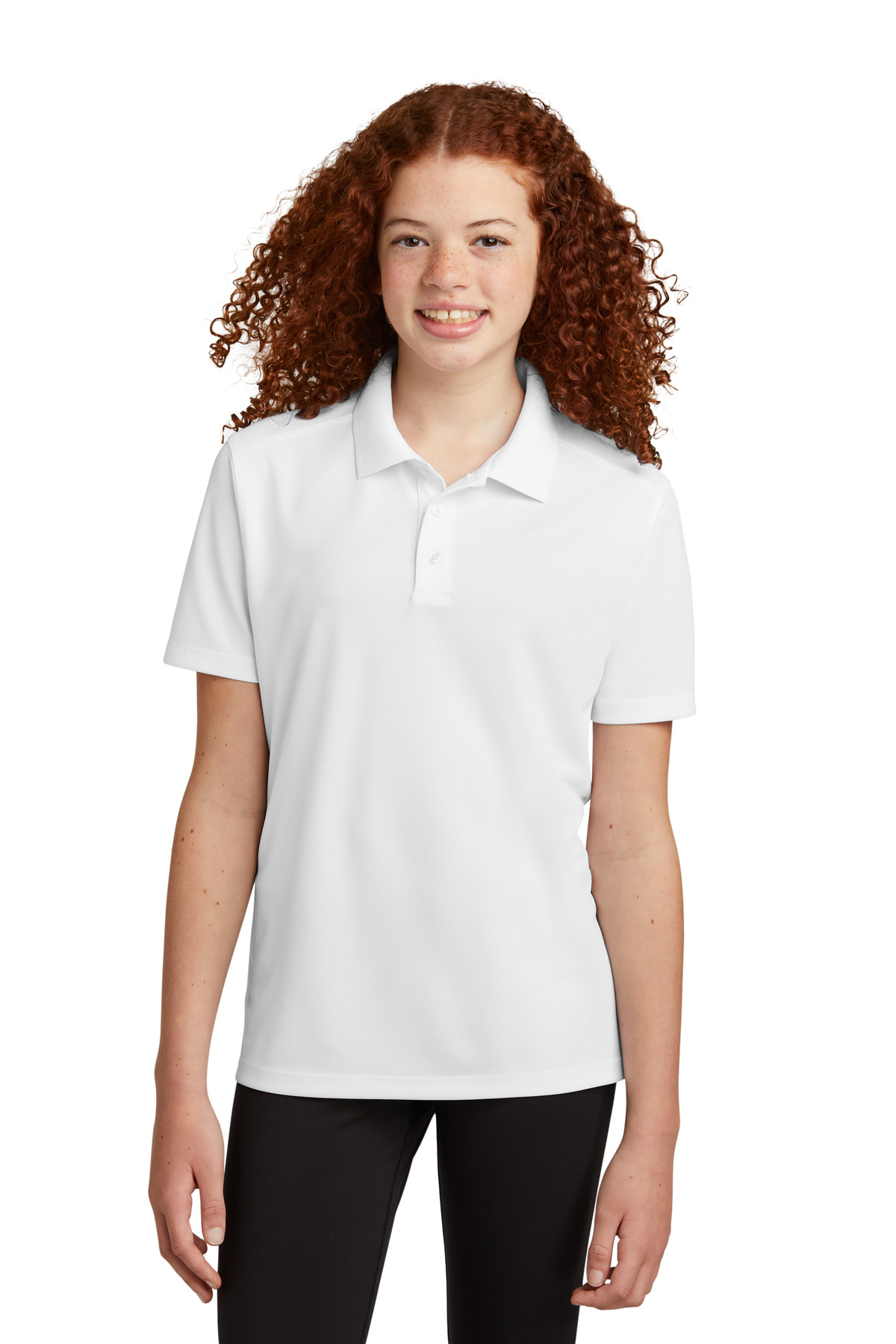 Sport-Tek® Youth UV Micropique Polo 2