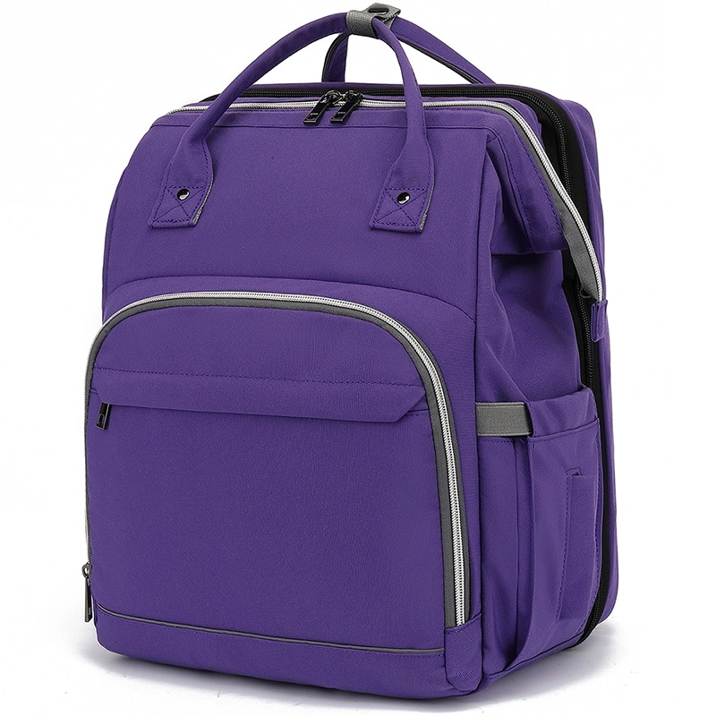 Multi Fuction Diaper Backpack With Changing Station 6