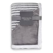 Field & Co.® Chevron Striped Sherpa Blanket 116