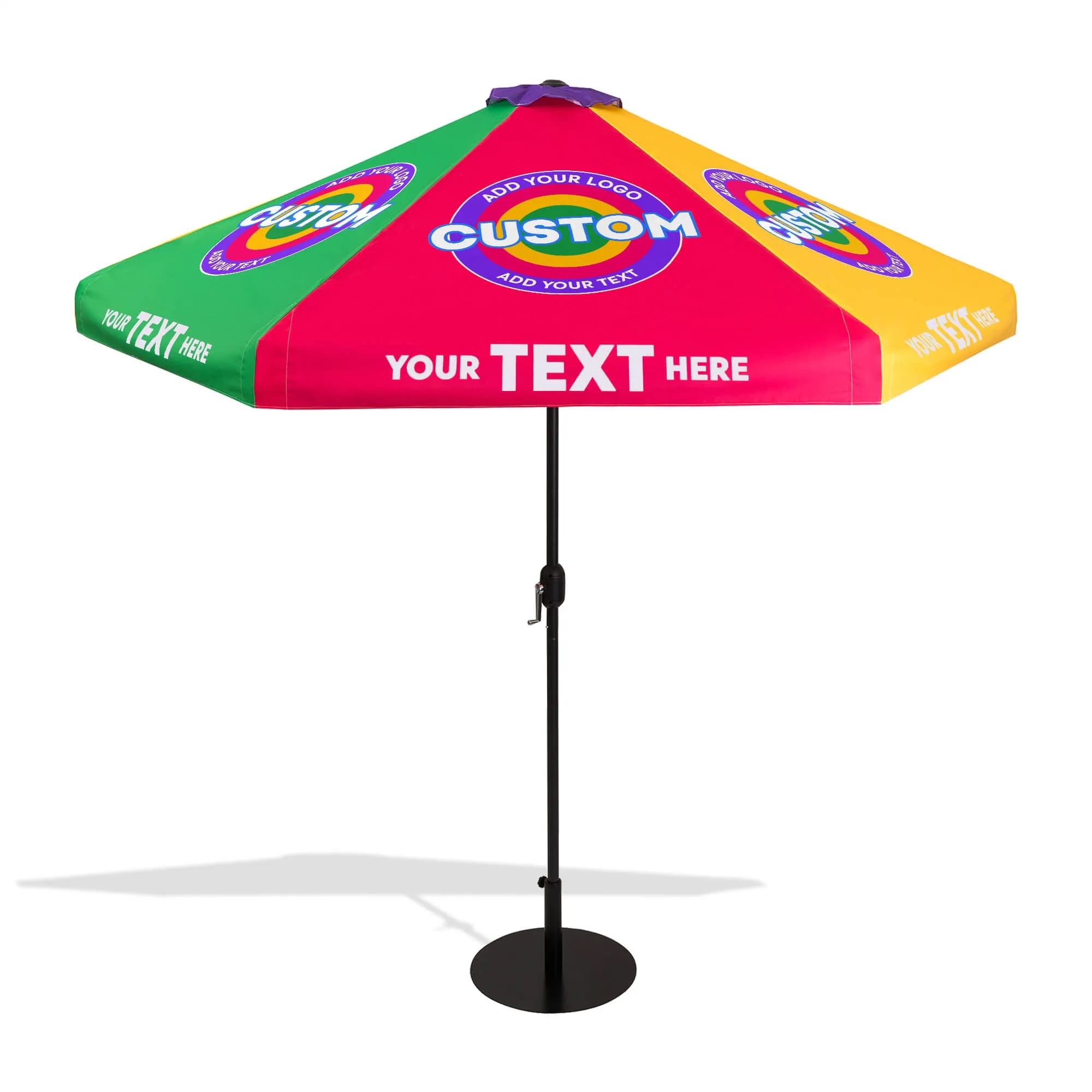 Custom Market Umbrella Large (6-Pannel) 7