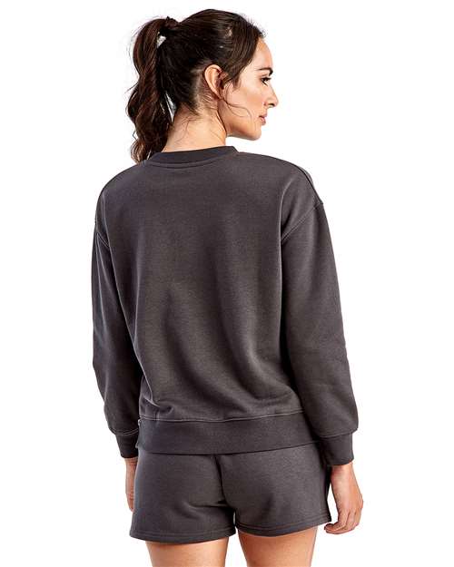 Women's Billie Side-Zip Crewneck Sweatshirt - TD600 5