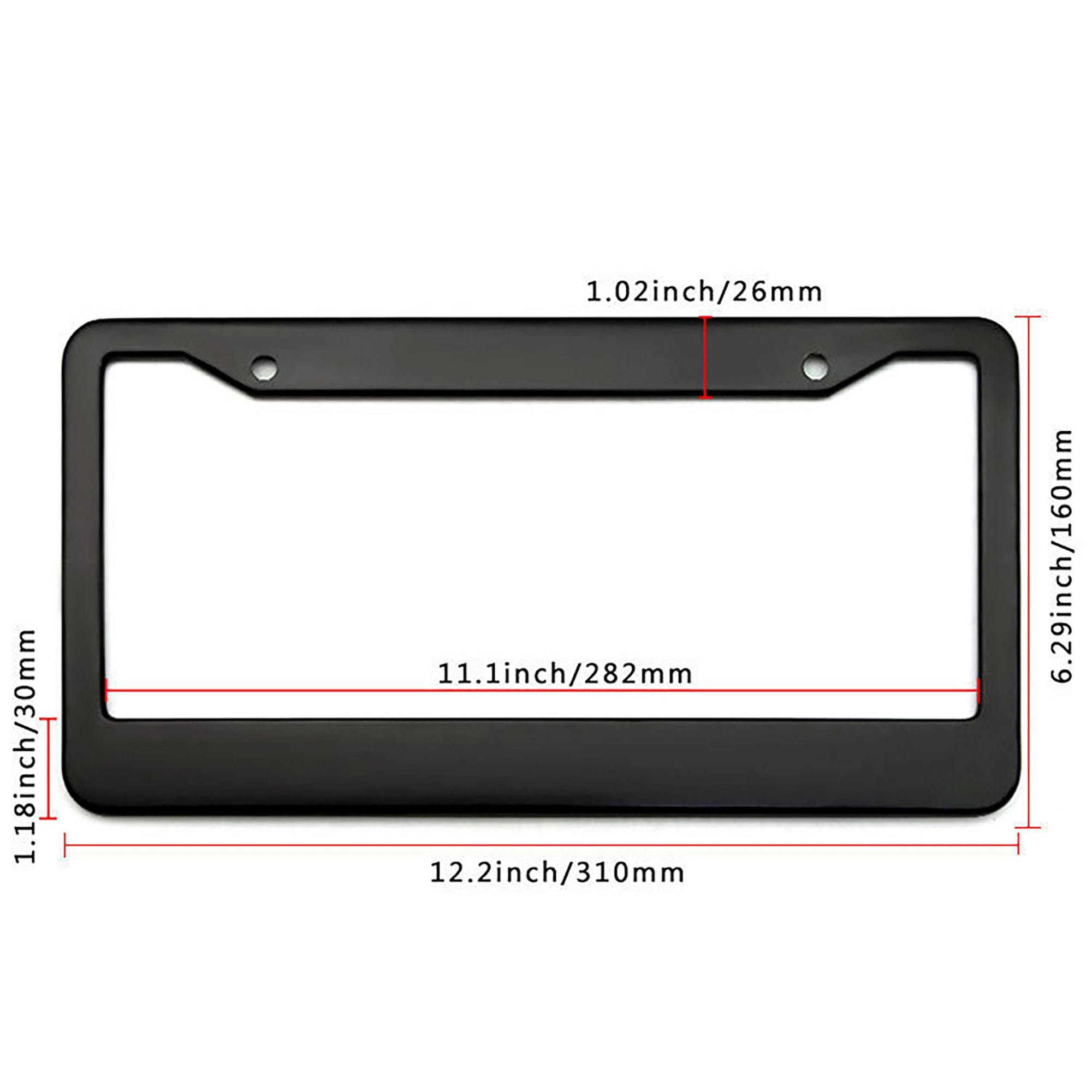 License Plate Frame 7