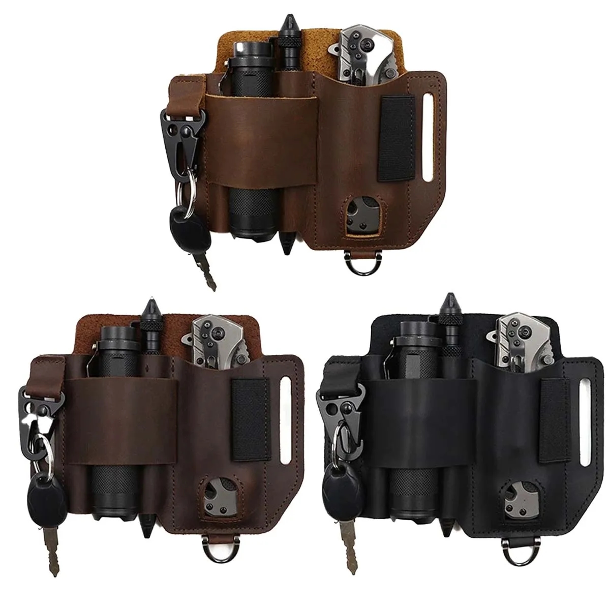 Multitool Leather Sheath for Tool Belt 7