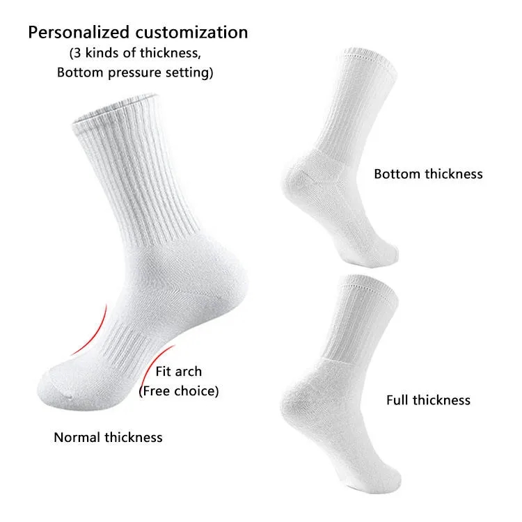 Cotton Antibacterial Deodorizing Sock - Classic Pure Design 3
