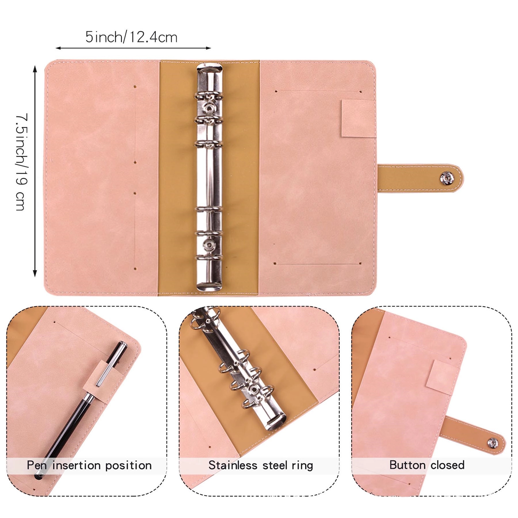 Leather Notebook Binder 17