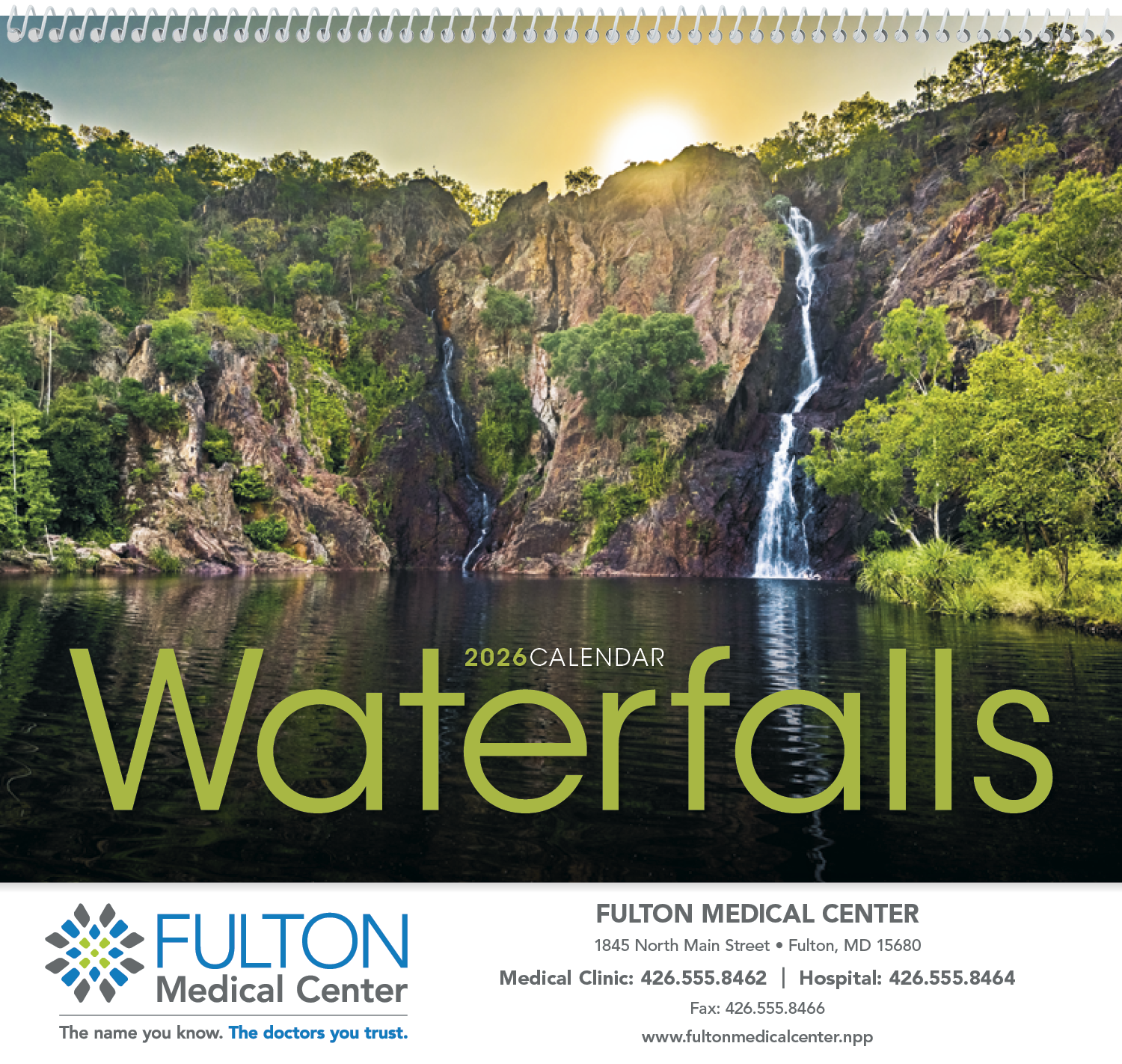 Triumph® Calendars Waterfalls Calendar 18