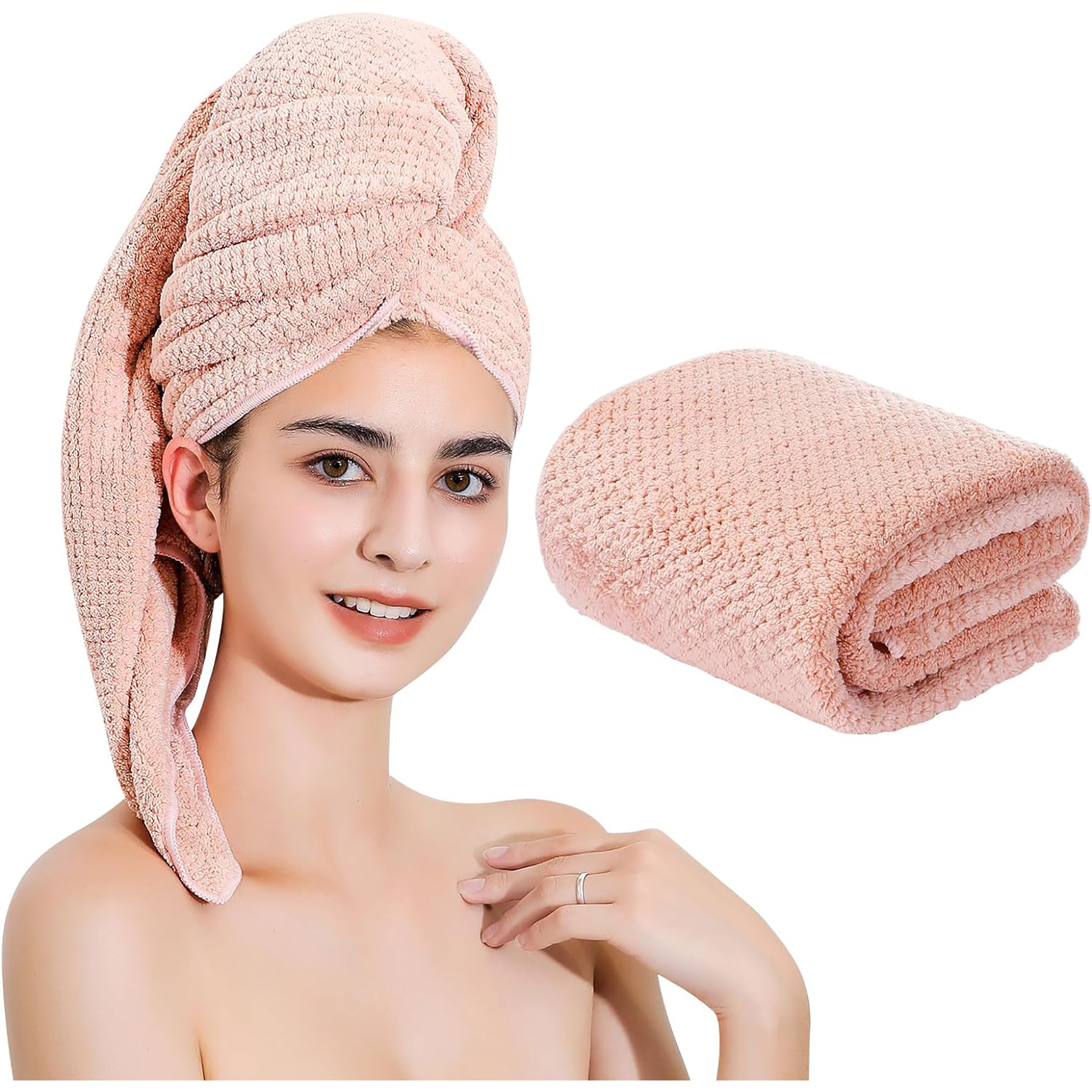 Microfiber Quick Dry Hair Towel 7