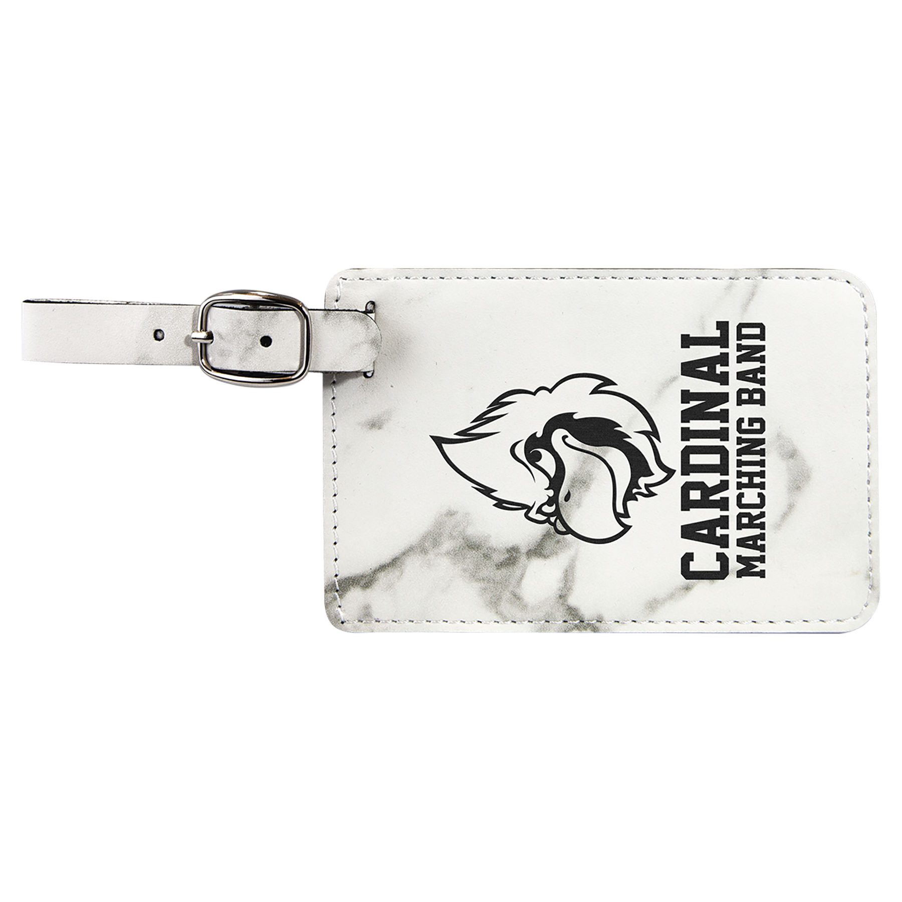 Leather Luggage Tag, 4.25 x 2.75 x .125" 36