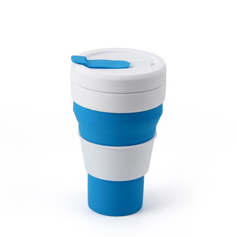 16 Oz. Silicone Collapsible Coffee Mug for Travel 13