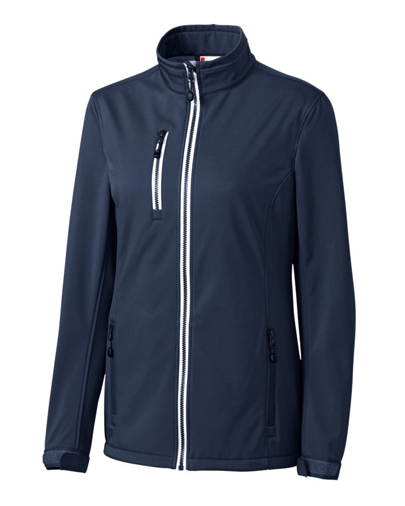Clique Telemark Recycled Stretch Softshell Womens Full Zip Jacket 40