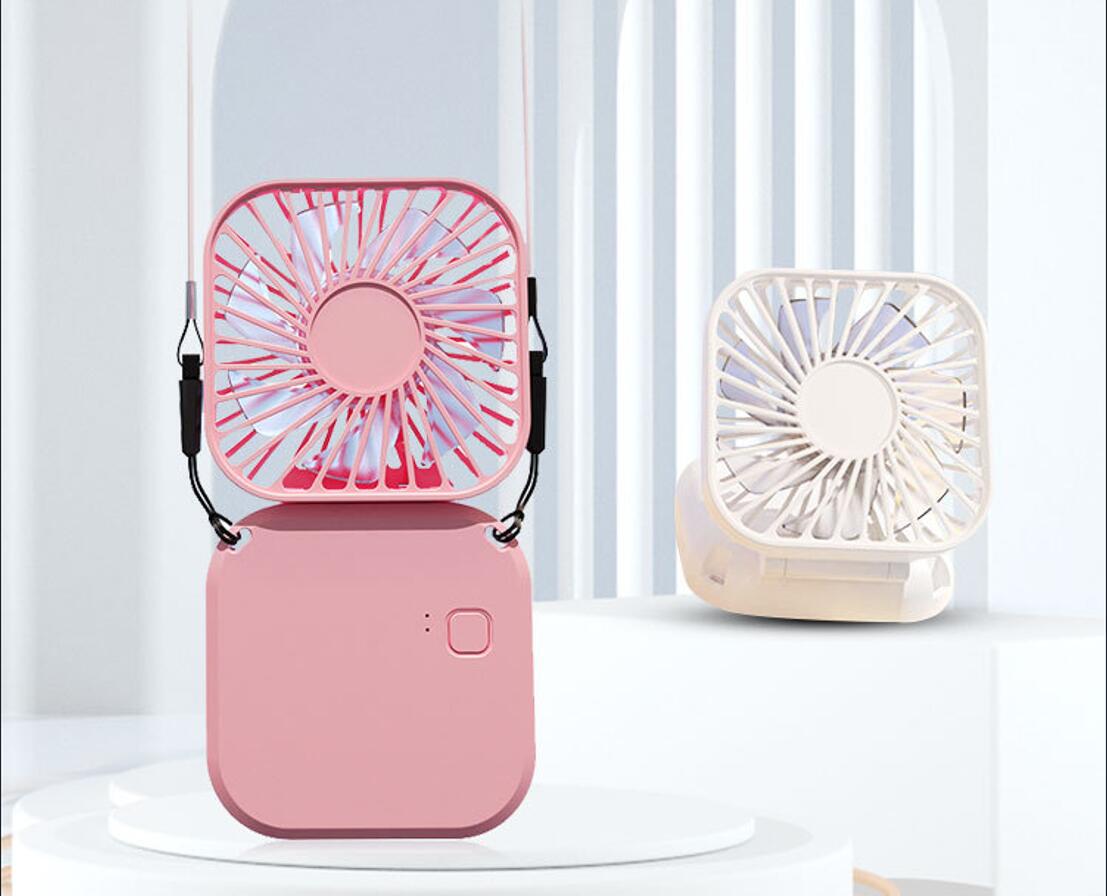 Portable Necklace Foldable Fan 2