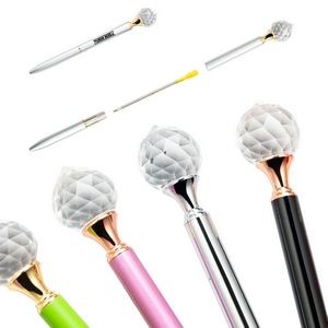 Glitter Flakes Ball Metal Pen 1