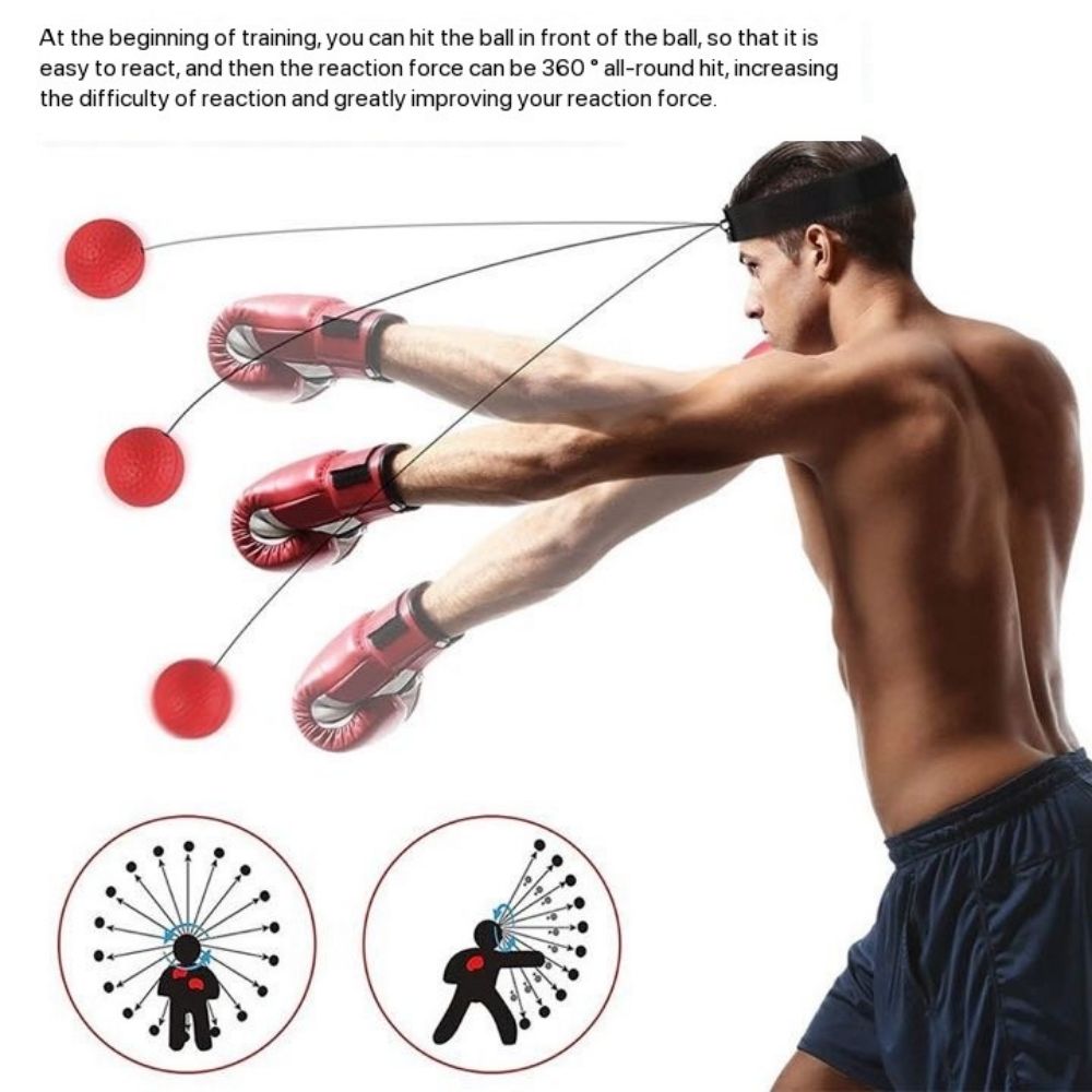 Head mounted boxing ball 2