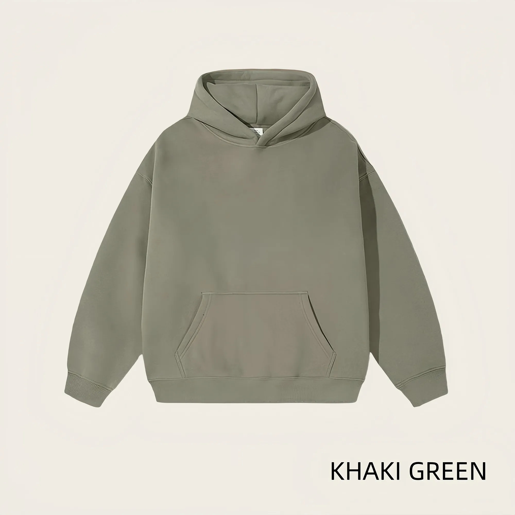 Unisex Cotton Fleece Hoodie, Minimalist Casual Comfort Wear 21
