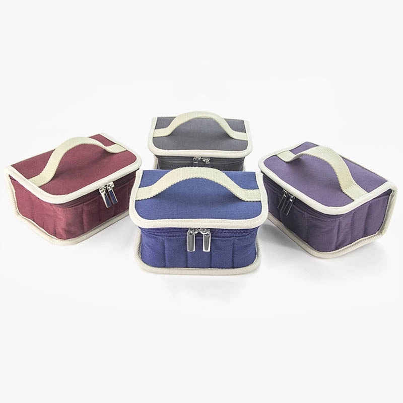 Canvas Essential Oil & Nail Polish Organizer Storage Bag 15