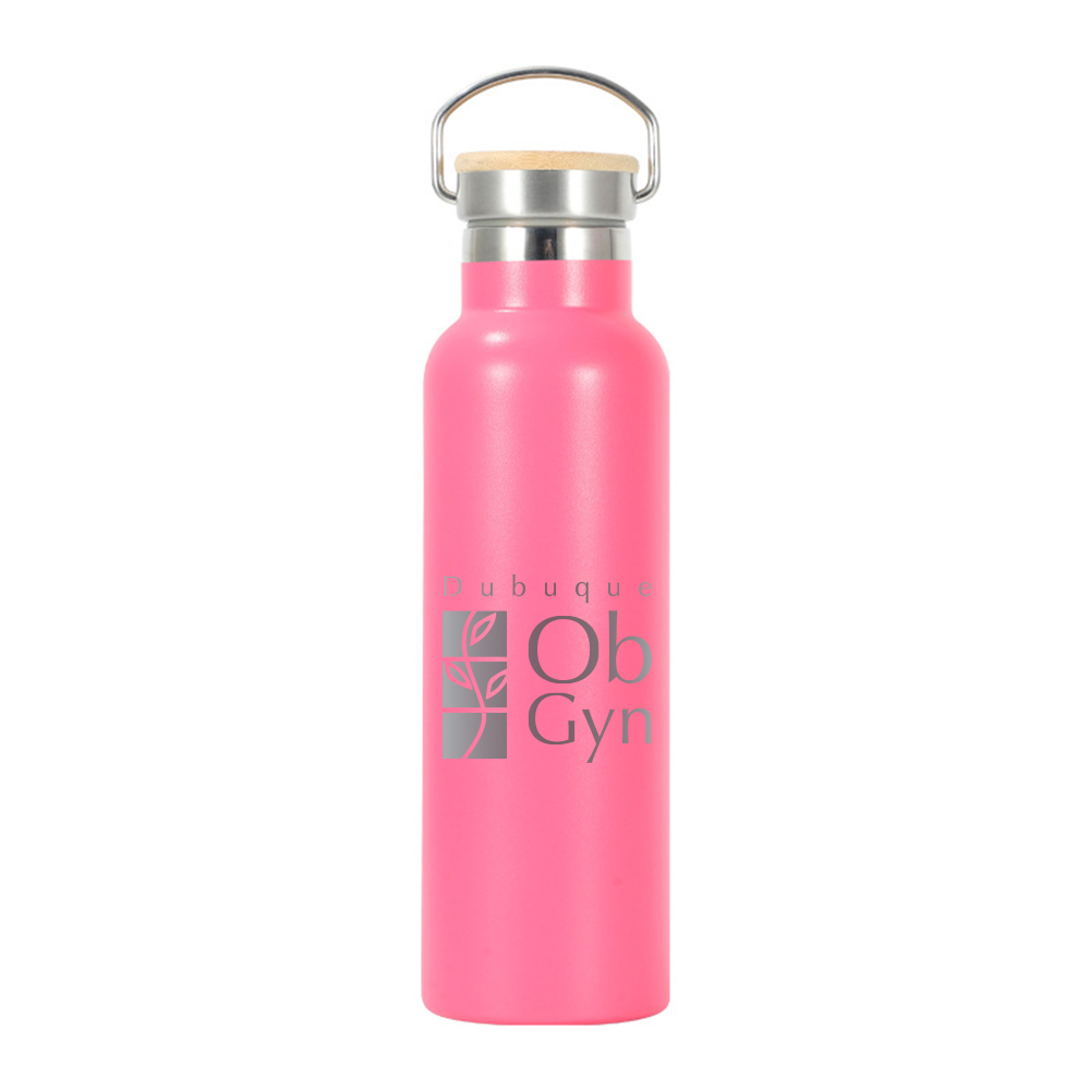 20Oz Stainless Steel Double Wall Vacuum insulated Sports Bottles, custom water bottle with logo imprint 2