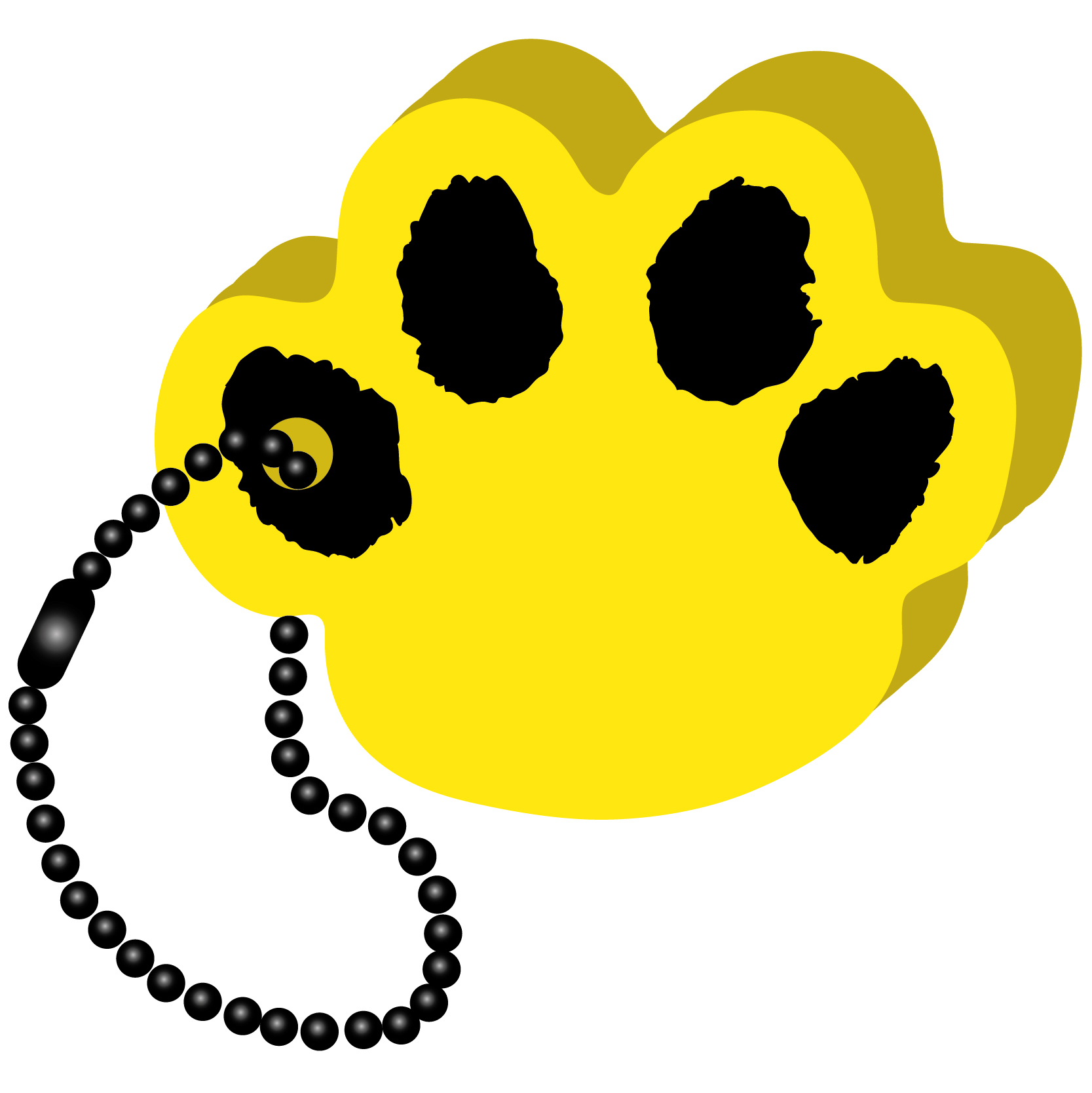 Paw Key Tag 3