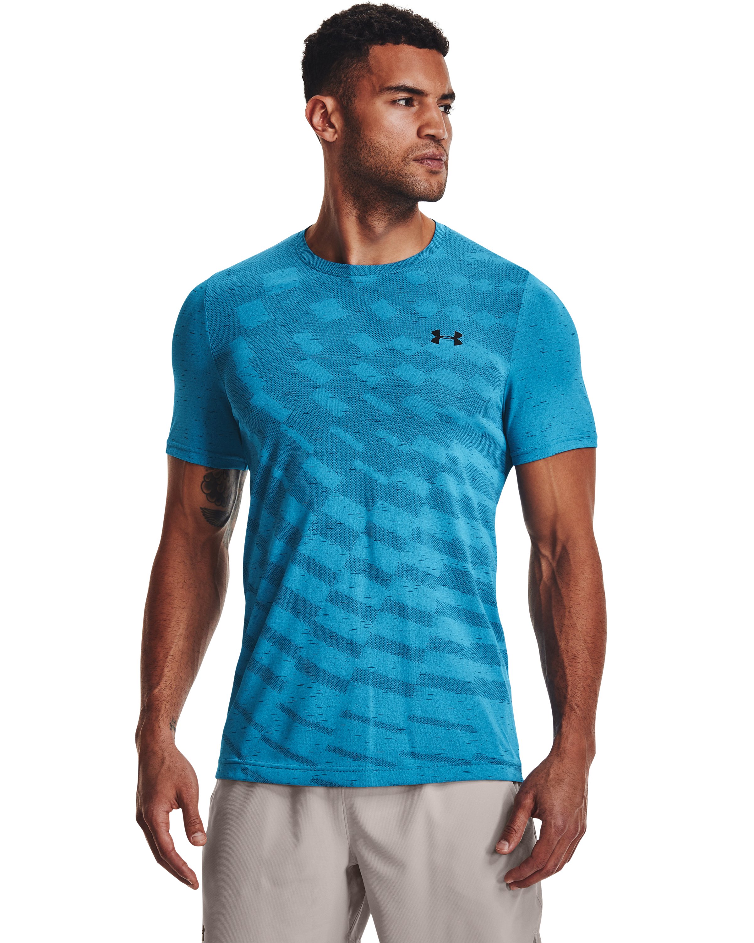 UA Seamless Radial Men's Short Sleeve 7