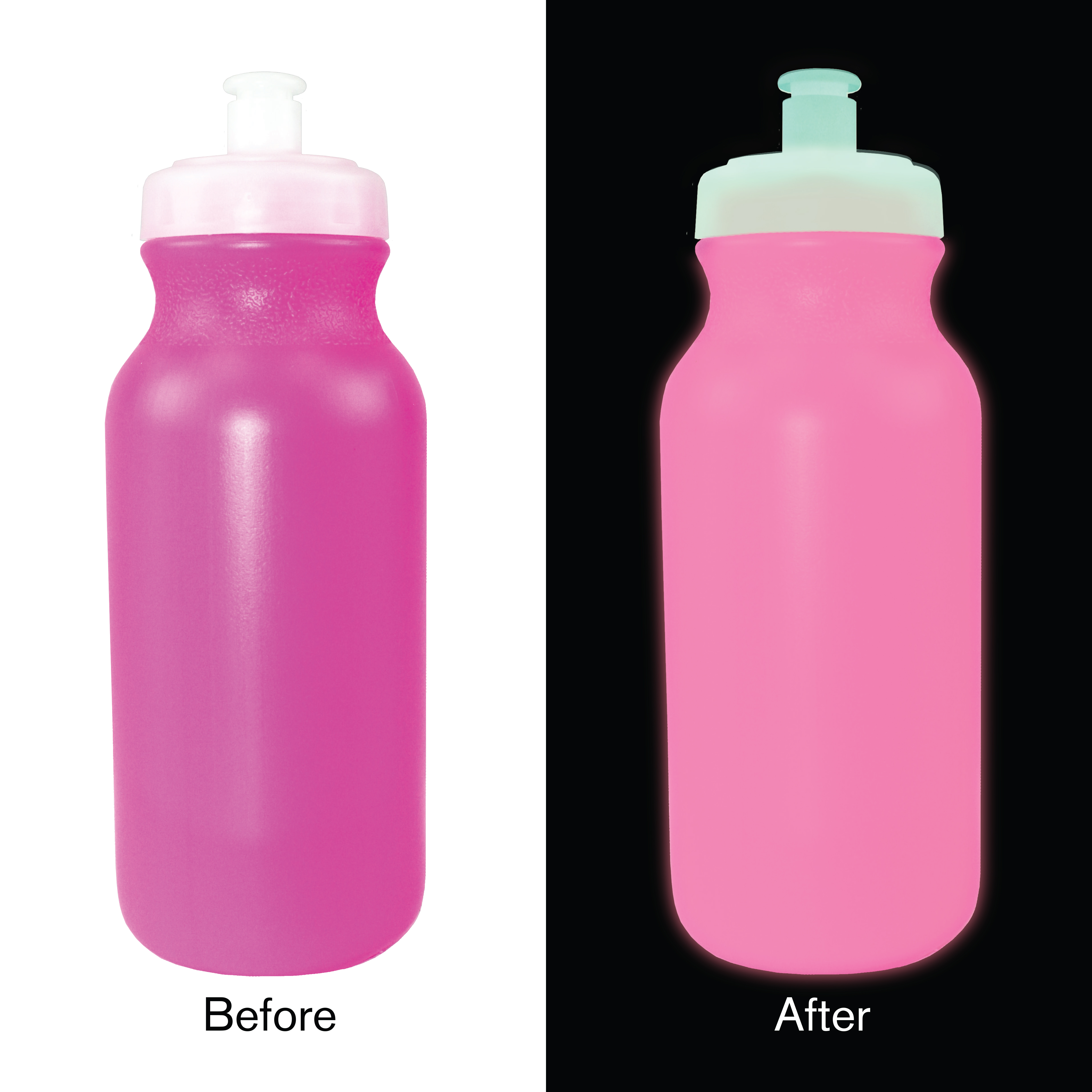 20 oz. Nite Glow Value Cycle Bottle with Push 'n Pull Cap 8