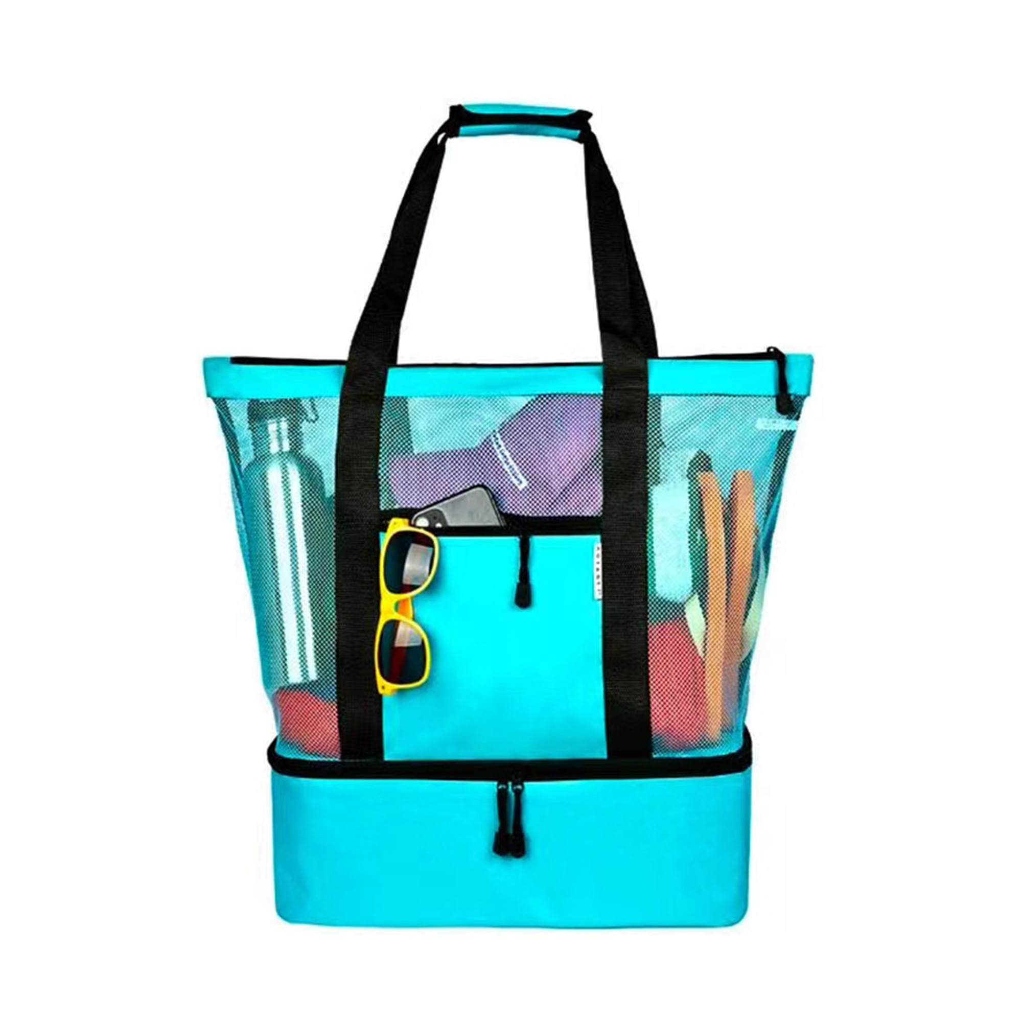 Beach Tote Bag With Cooler Insulated Detachable Pool 2