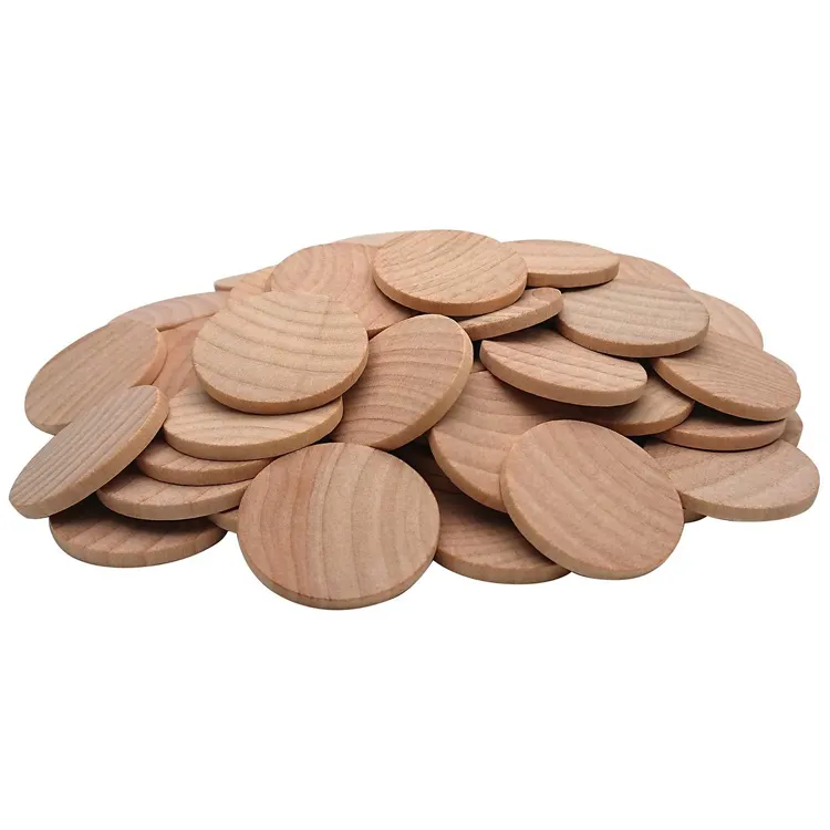 Round Wooden Tokens 2