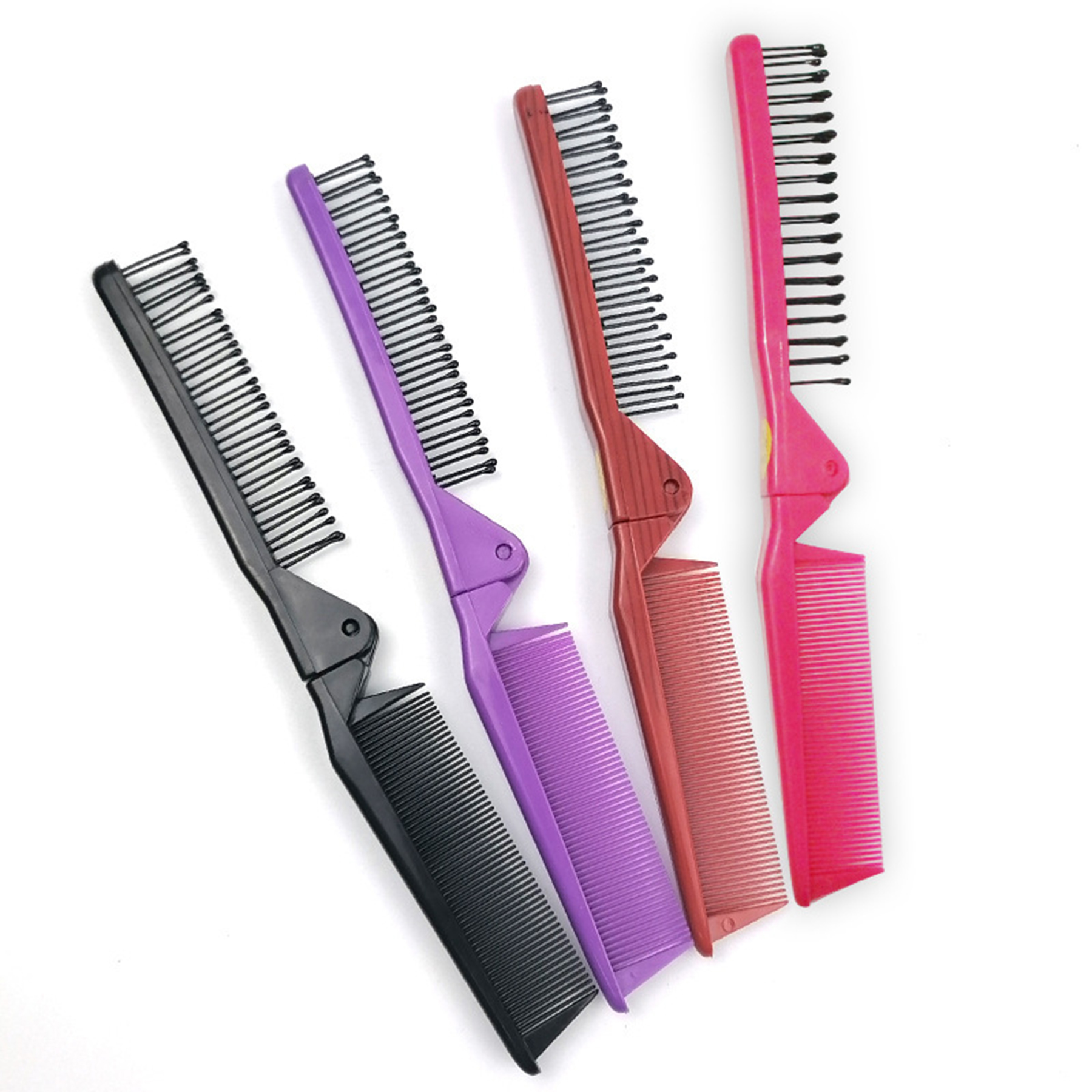 Collapsible Hairdressing Anti-Static Plastic Comb 2