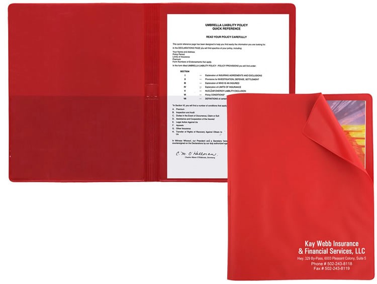 Flexible Cover Presentation Folder 2