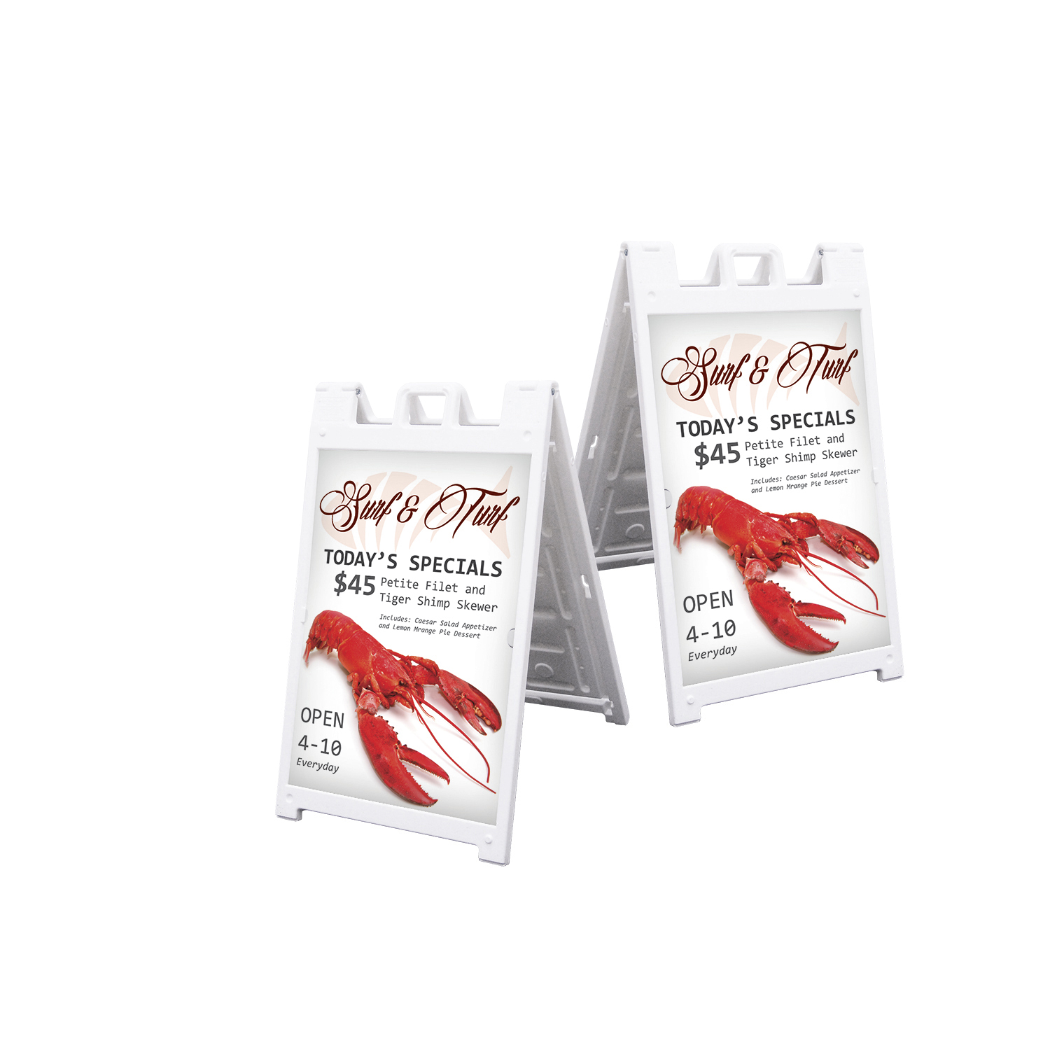 Signicade Deluxe A-Frame Kit (Double-Sided) 2